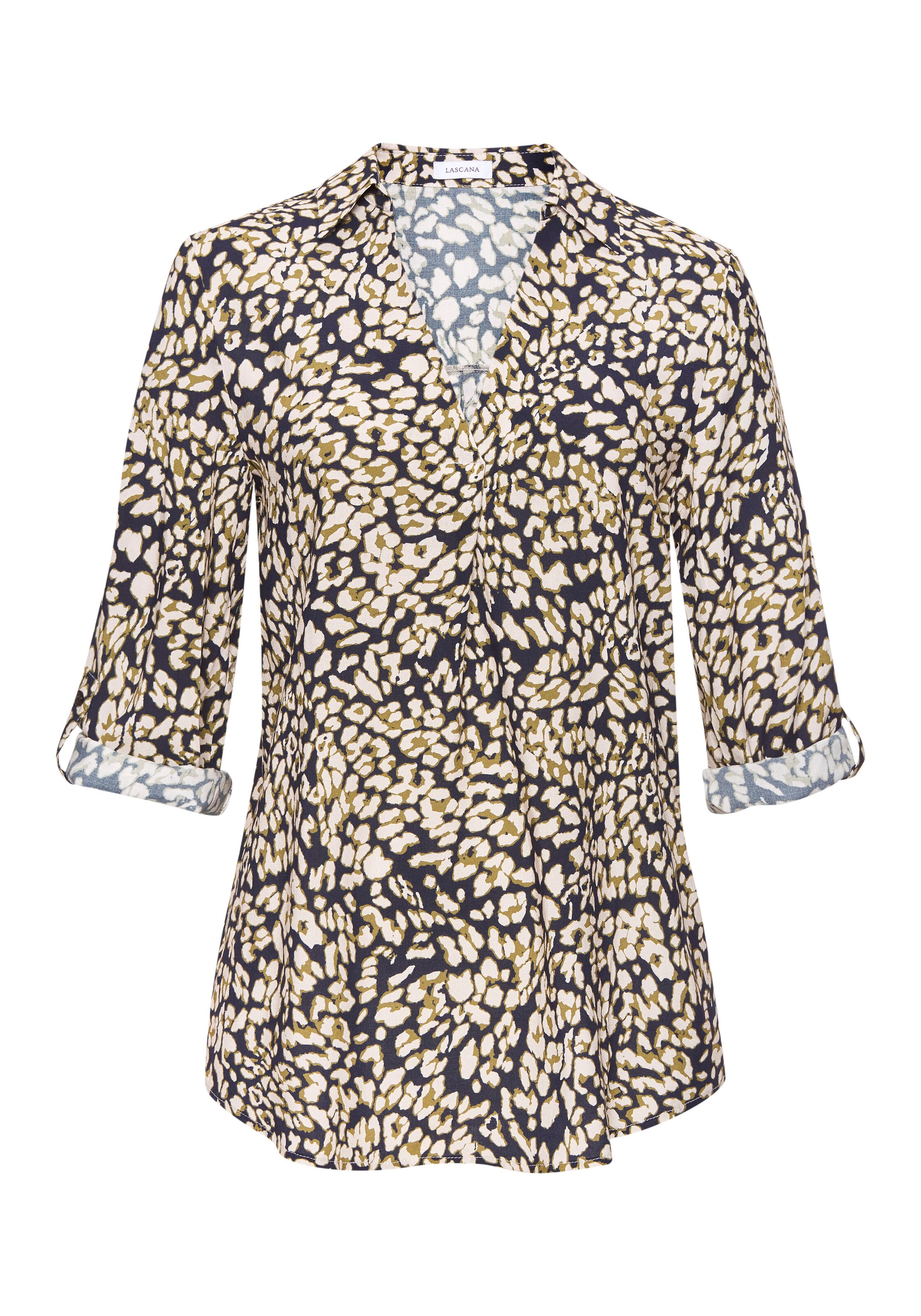 LASCANA Blouse in Blue: front