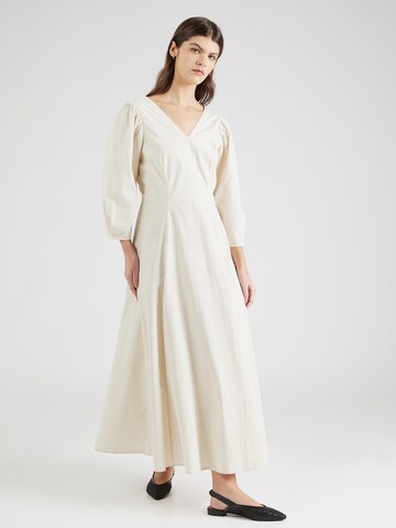 Robe 'MILLIE' SELECTED FEMME en beige : devant