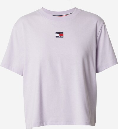 Tommy Jeans T-Shirt in navy / flieder / rot / weiß, Produktansicht