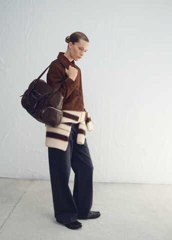 MANGO Jacke in Braun