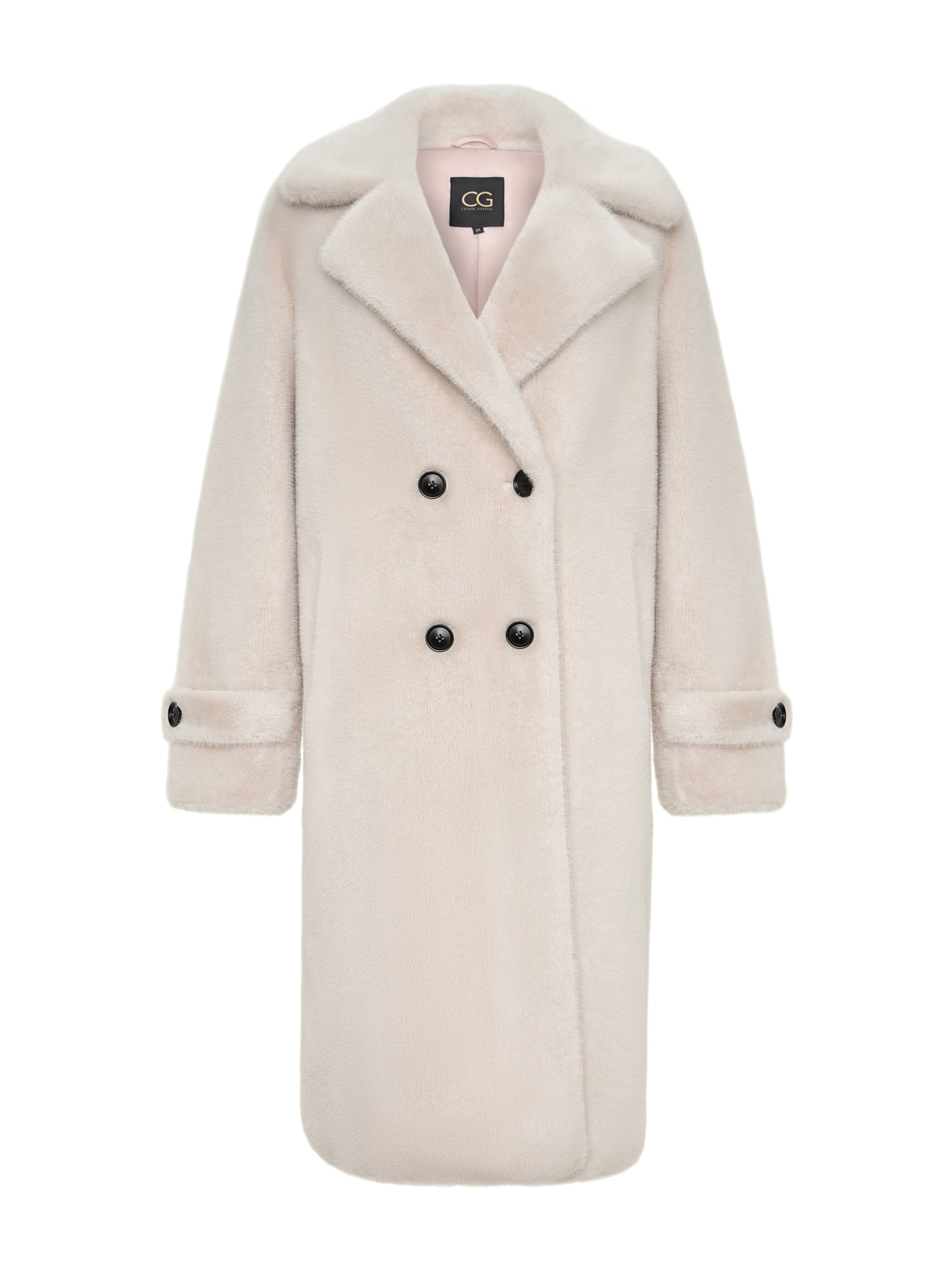 CESARE GASPARI Winter coat in S in Light beige, Item view