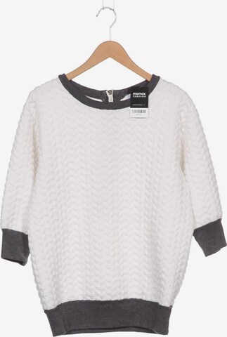 HERZENSANGELEGENHEIT Sweater XL in Weiß: predná strana