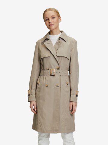 Betty Barclay Between-Seasons Coat in Brown: front