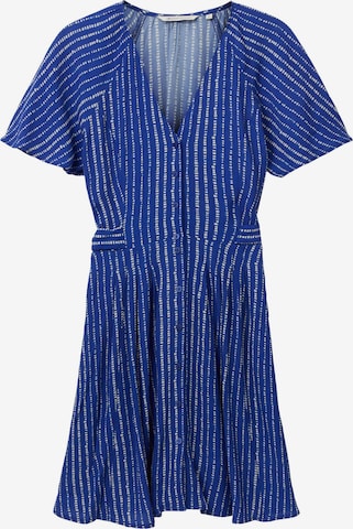 TOM TAILOR DENIM Shirt Dress in Blue: front