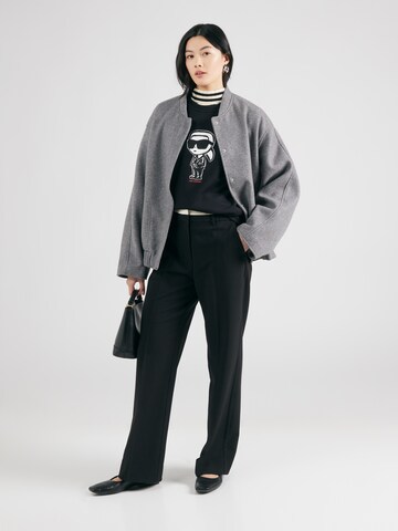 Sweat-shirt 'IKON' Karl Lagerfeld en noir
