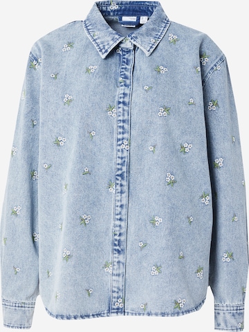 VERO MODA Bluse 'OPHELIA' i blå: forside