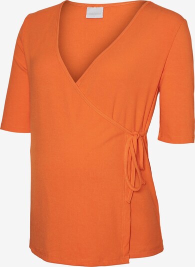 MAMALICIOUS T-shirt 'Alaia' en orange, Vue avec produit