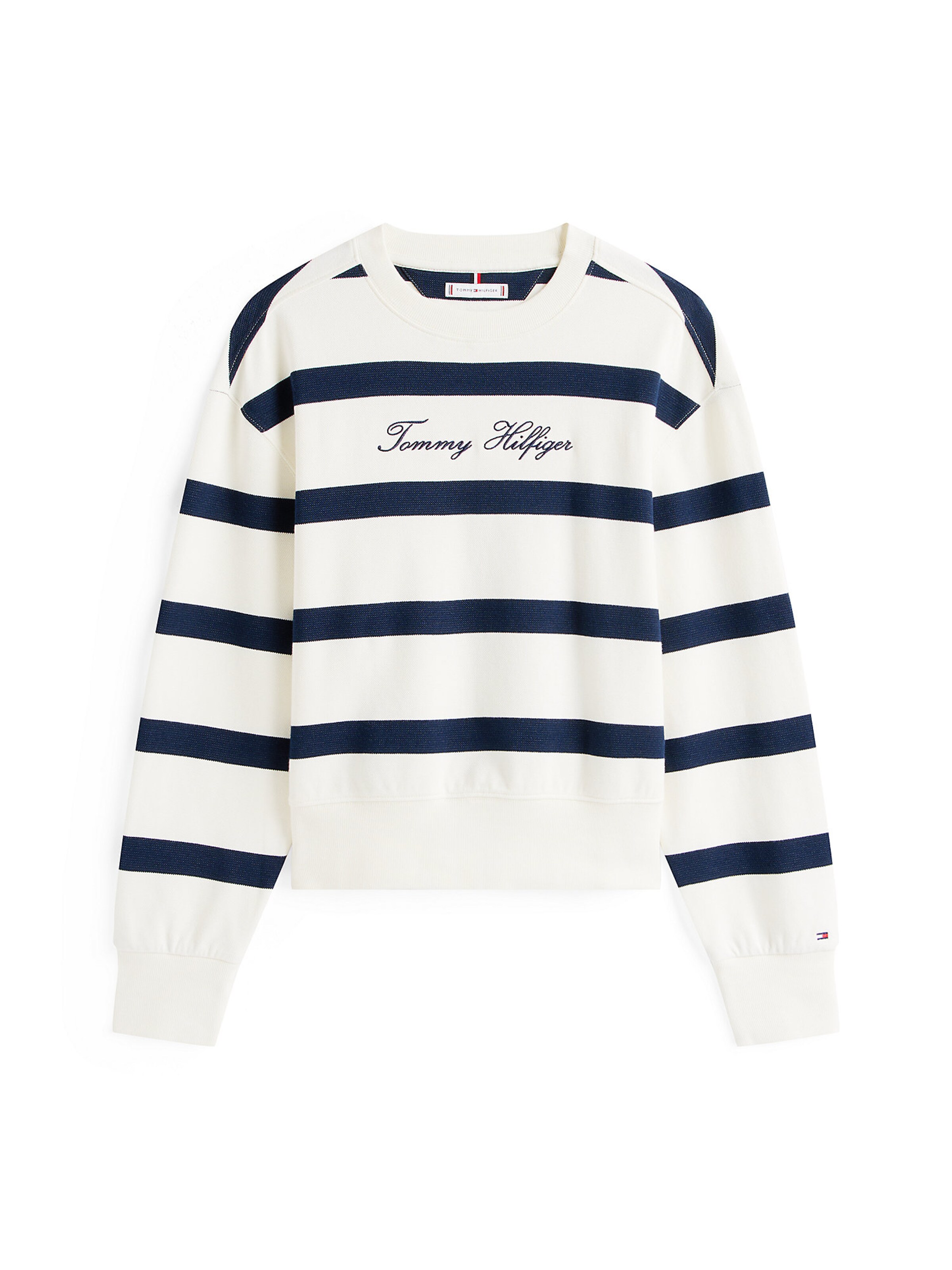 TOMMY HILFIGER Tréning póló - kék: elől