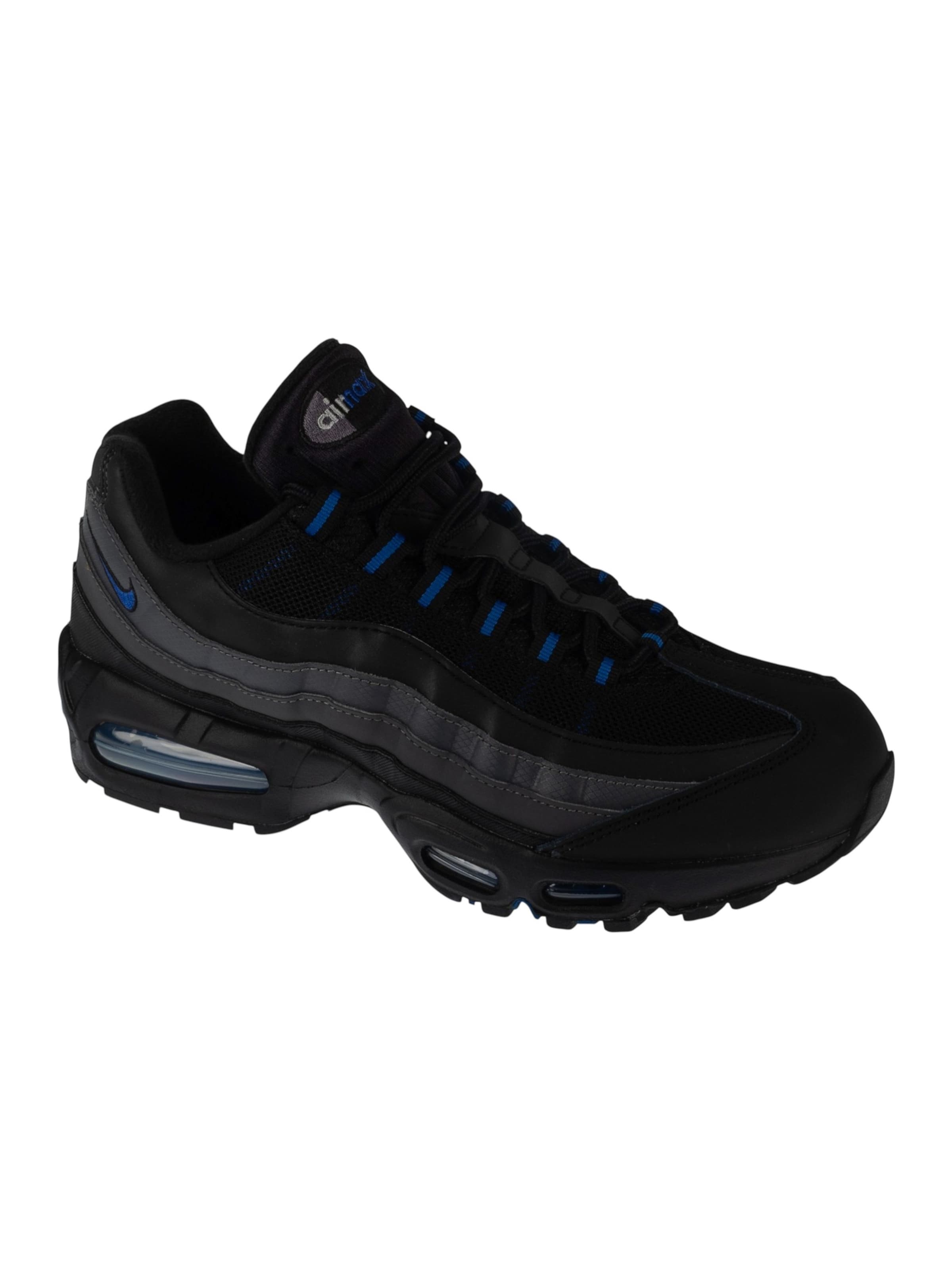 NIKE Sneaker low 'Nike Air Max 95' in 40 in dunkelblau / schwarz, Produktansicht