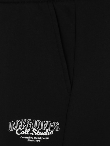 Tapered Pantaloni 'JPSTGORDON MAKOTO' de la Jack & Jones Plus pe negru