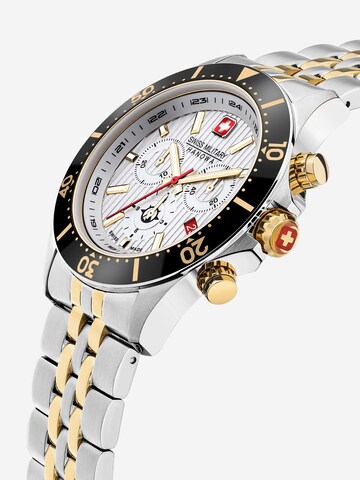SWISS MILITARY HANOWA Analog Watch 'Flagship X Chrono' in Silver