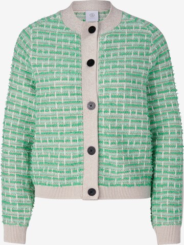 BOGNER Knit Cardigan 'Franzi ' in Green: front