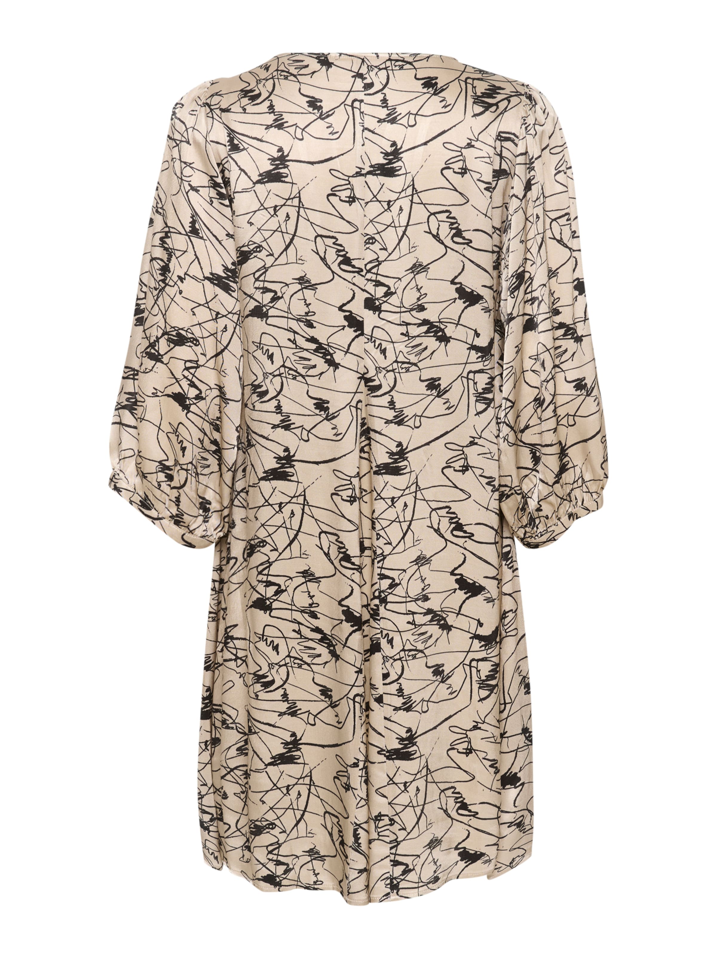 KAREN BY SIMONSEN Kjole 'Marbella' i beige