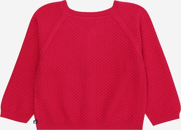PETIT BATEAU Knit cardigan in Red
