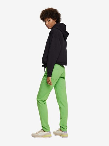 ESPRIT Slimfit Broek in Groen