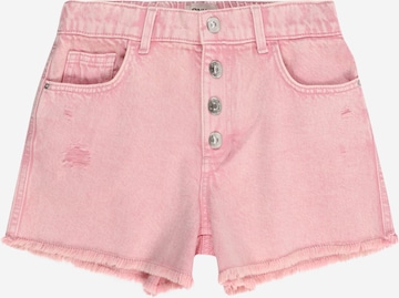 KIDS ONLY Regular Jeans 'PETRA' i rosa: framsida