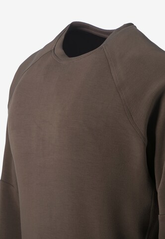 Athlecia Athletic Sweatshirt 'Diaphia' in Brown