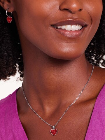 Lucardi Ohrringe in Rot