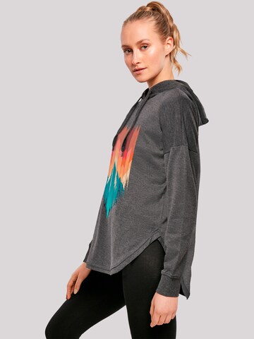 F4NT4STIC Sweatshirt 'Berg Sonnenuntergang' in Grijs