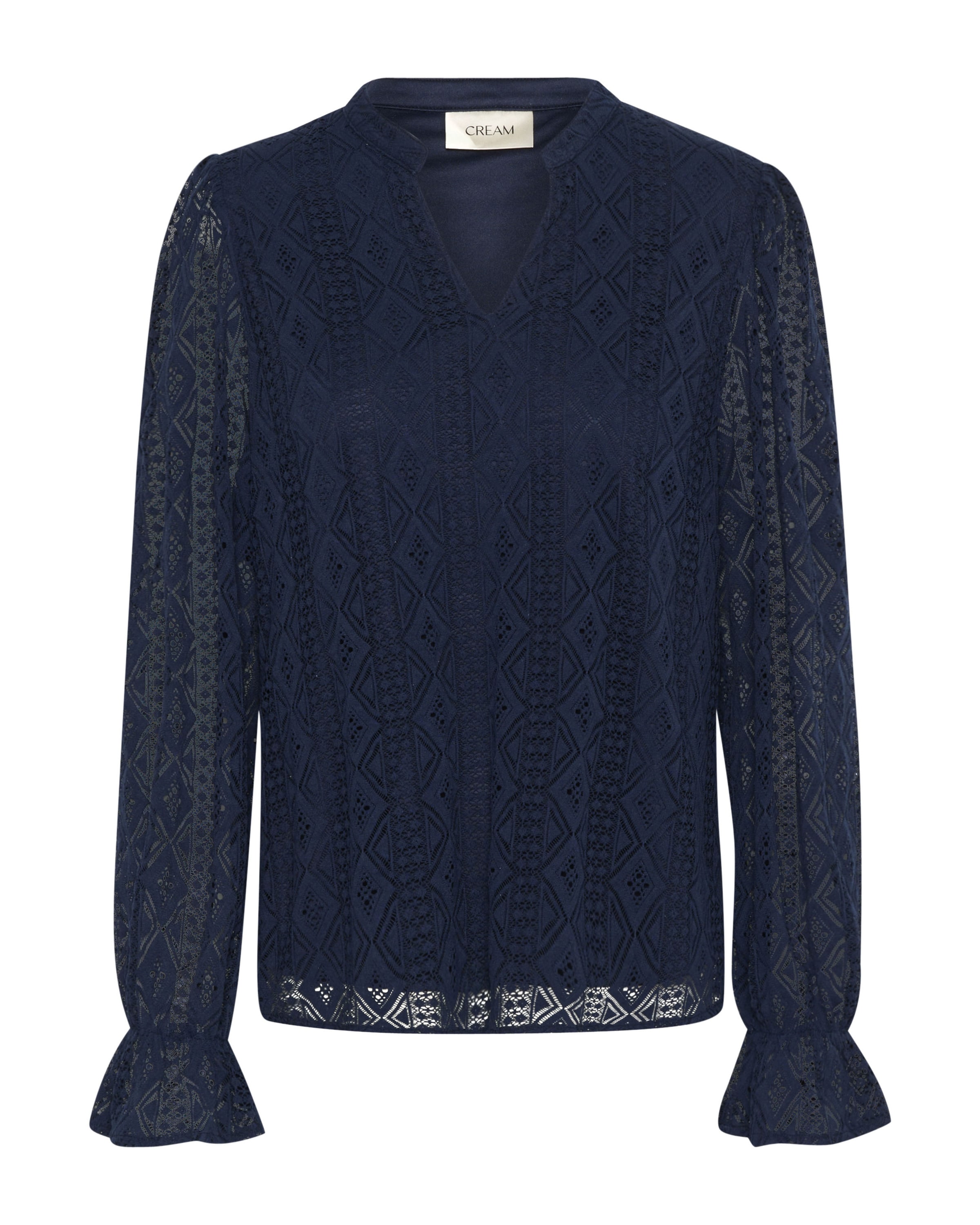 Cream - Blusa 'Danika' em azul: frente