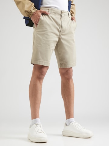 smėlio LEVI'S ® Standartinis „Chino“ stiliaus kelnės: priekis