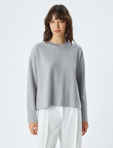 Koton Sweatshirt in Grau: Vorderseite