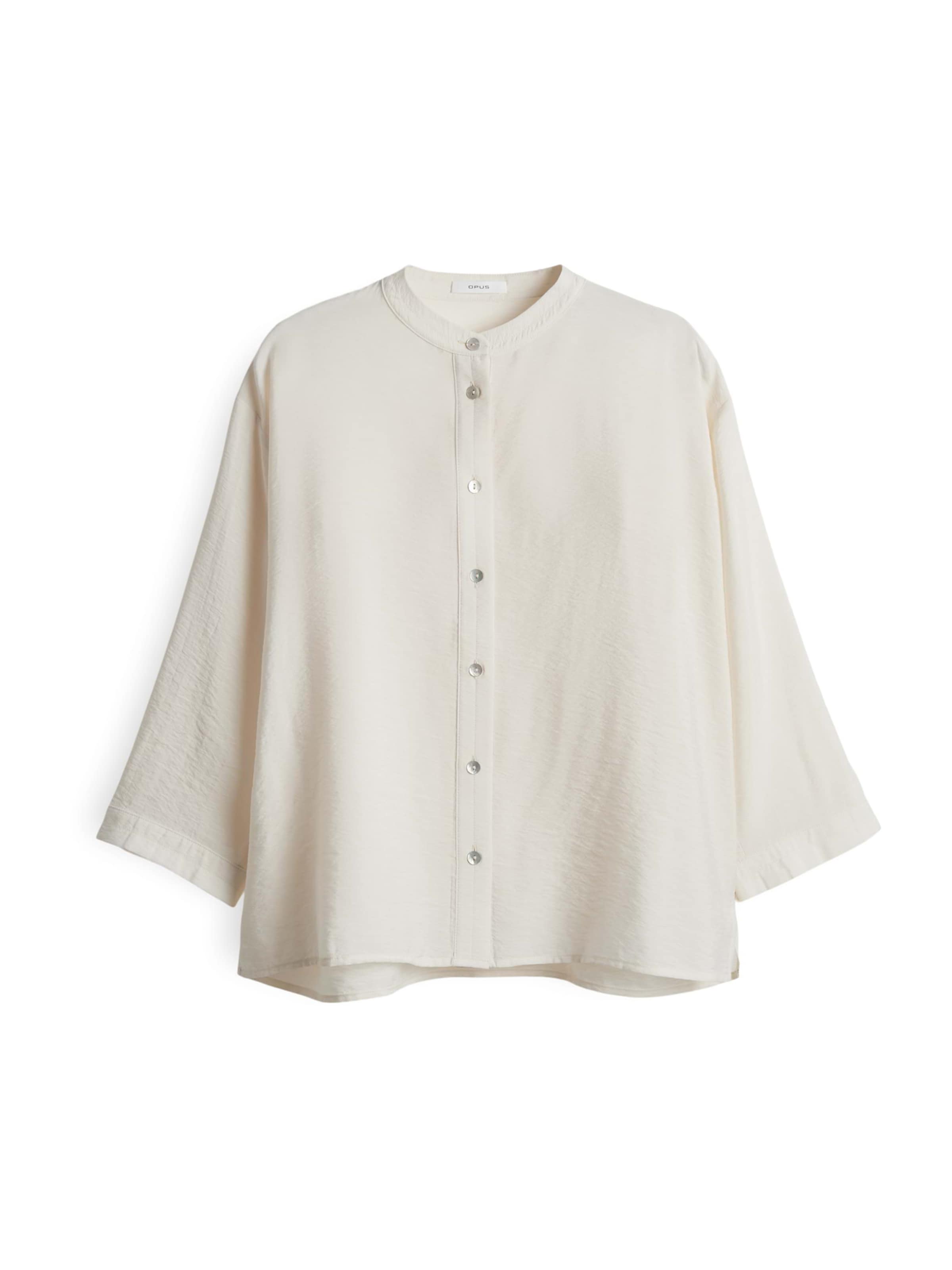 OPUS Μπλούζα &#x27;Fanari&#x27; σε λευκό: μπροστά