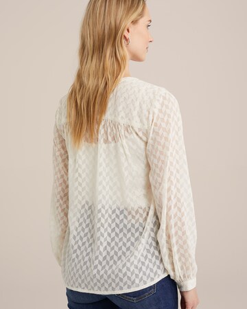 WE Fashion Bluza | bela barva