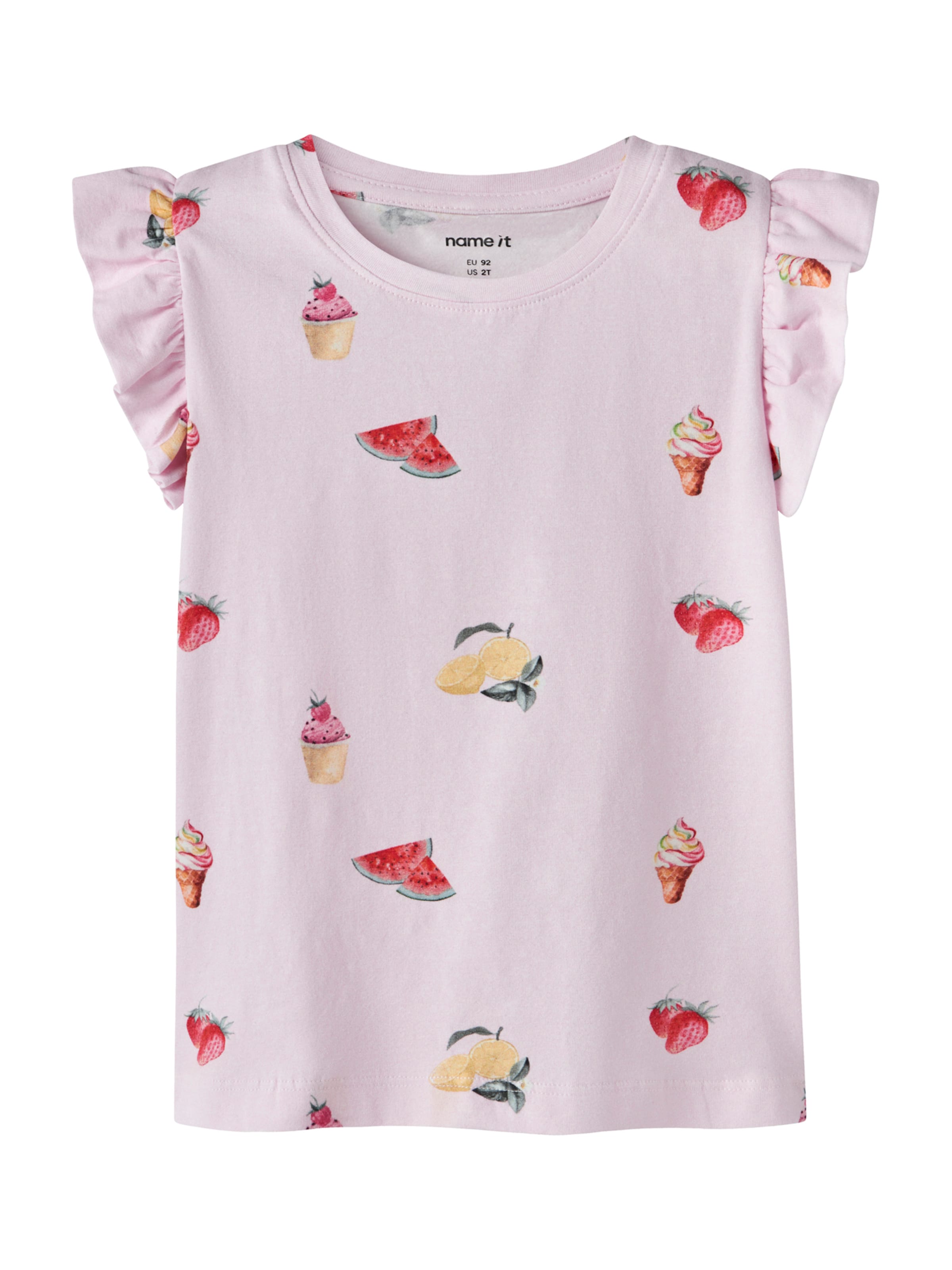 NAME IT - Camiseta 'NMFJOVINER' en rosa: frente