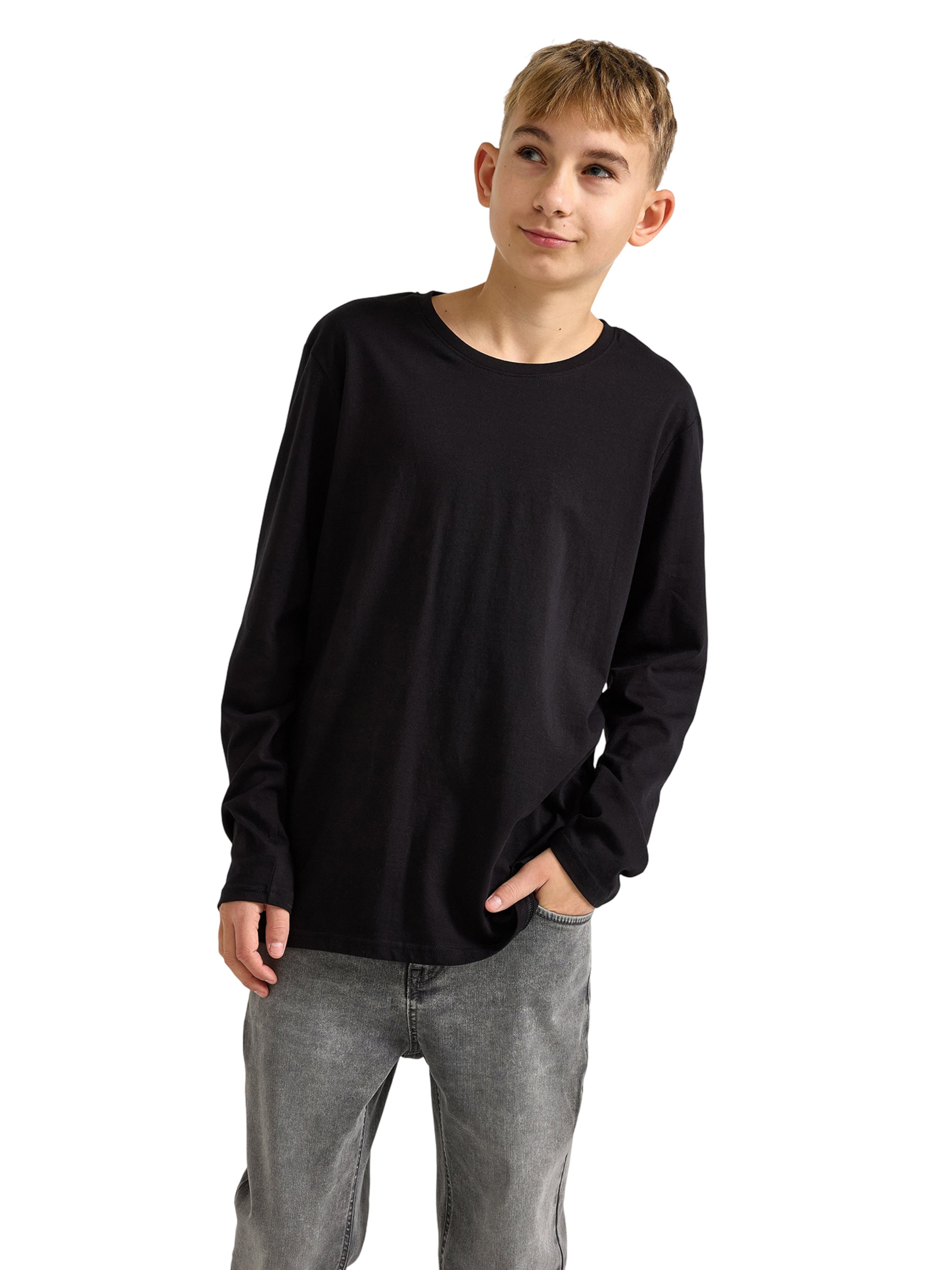 T-Shirt Lindex en noir : devant