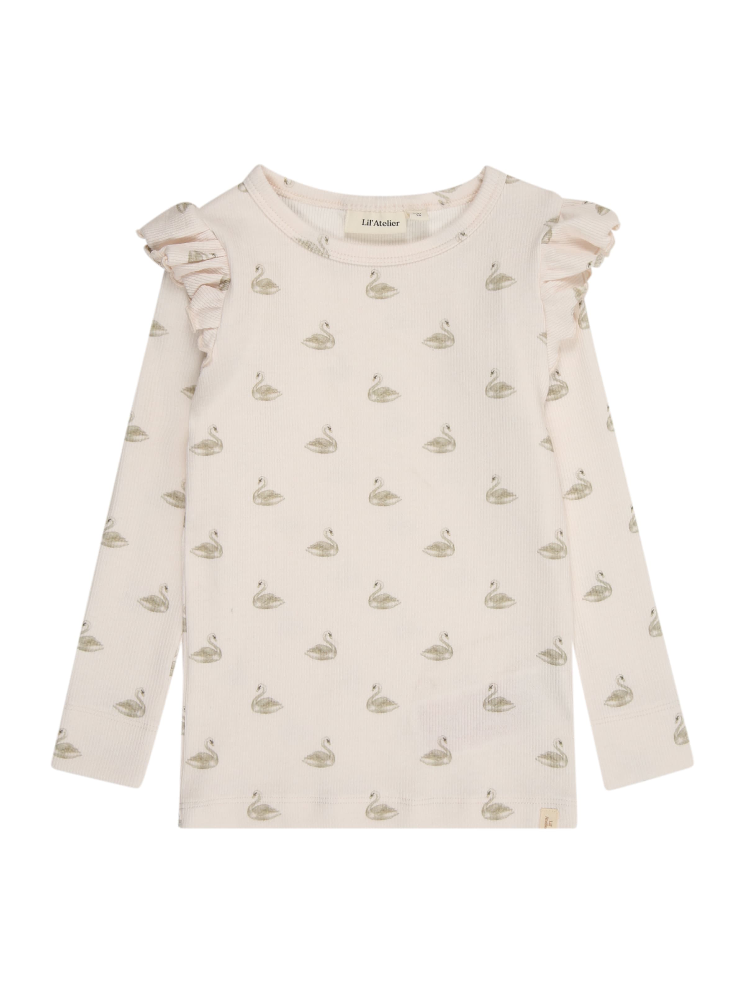 bēšs NAME IT T-Krekls 'NMFGAVO': no priekšpuses