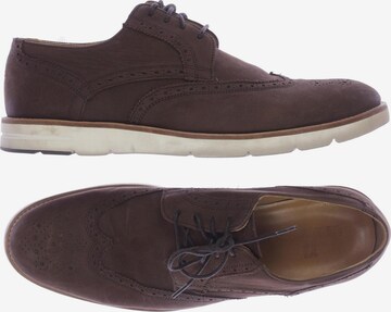 SHOEPASSION Flats & Loafers in 44 in Brown: front