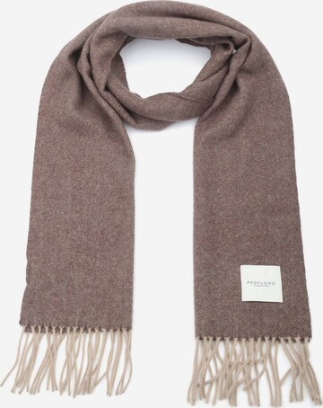 Écharpe Profuomo en marron : devant