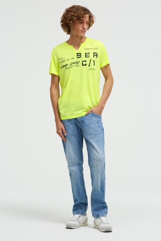 CAMP DAVID Shirt in Yellow