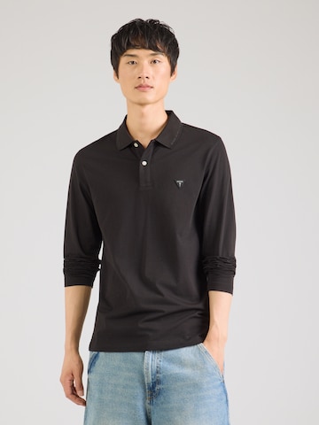 GUESS - Camiseta en negro: frente