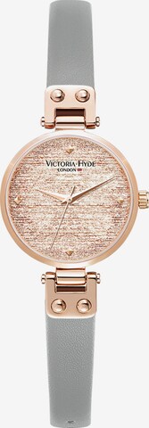 Victoria Hyde Analoog horloge 'The Spark' in Grijs: voorkant