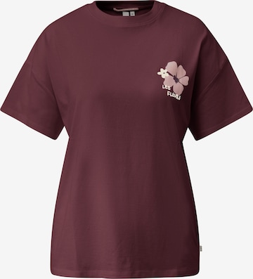 QS T-Shirt in Rot: Vorderseite