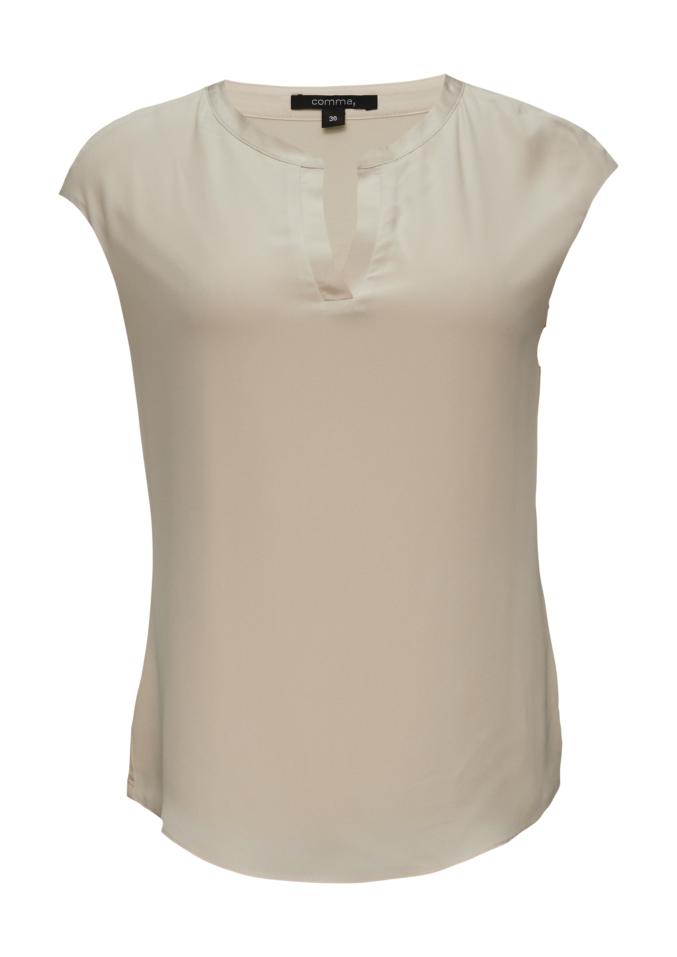 T-shirt COMMA en beige : devant