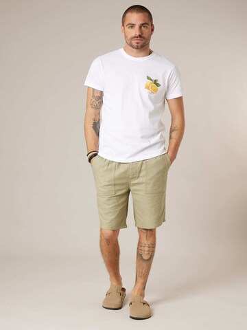 Pantalon 'Middle' Deeluxe en vert