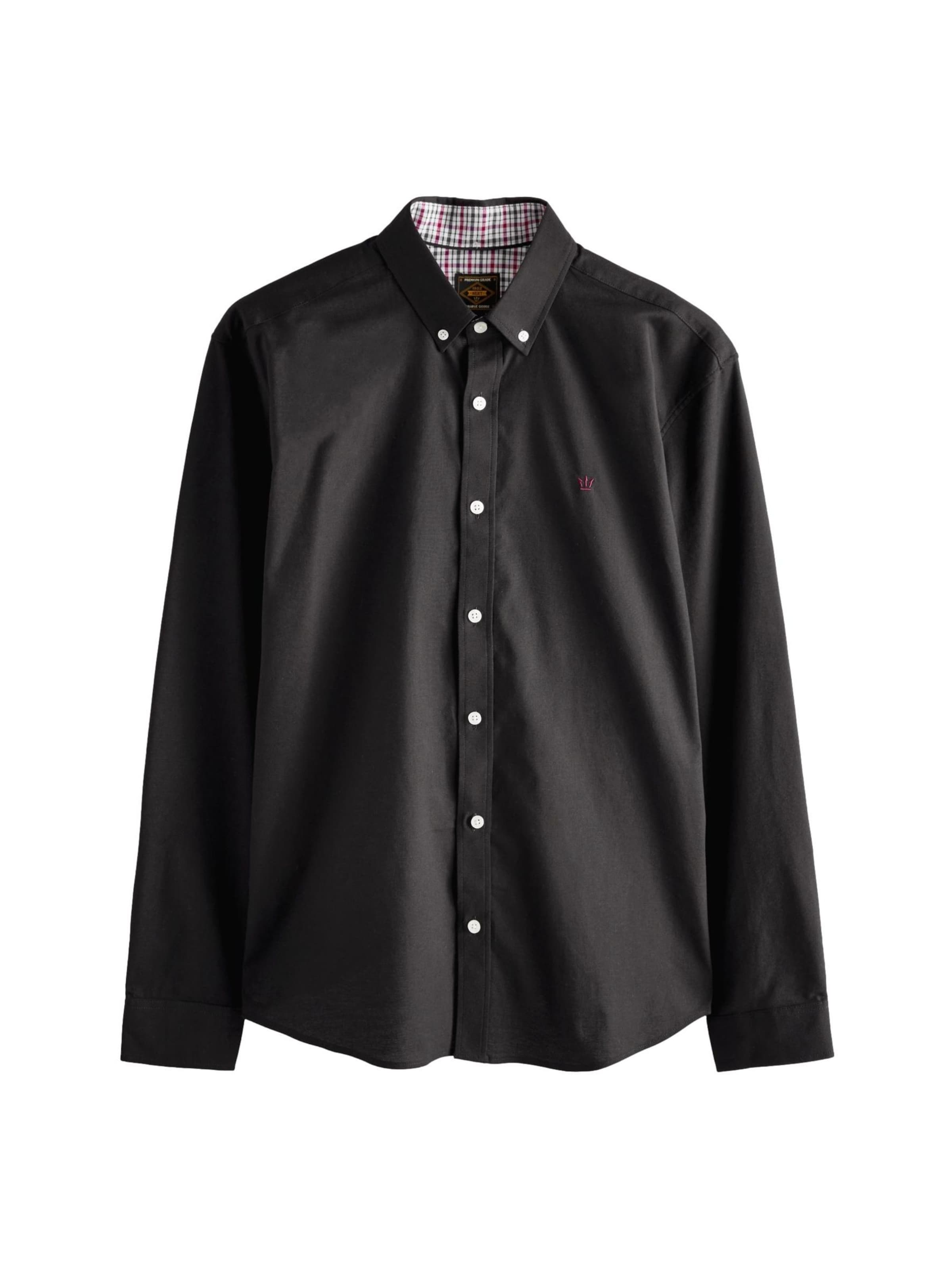 Next Hemd in schwarz, Produktansicht