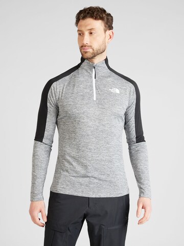 THE NORTH FACE Performance shirt 'Mountain' in Grey: front