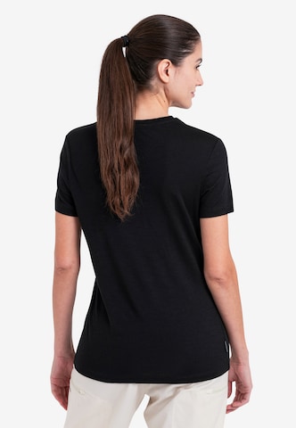ICEBREAKER Funkcionalna majica 'Tech Lite' | črna barva