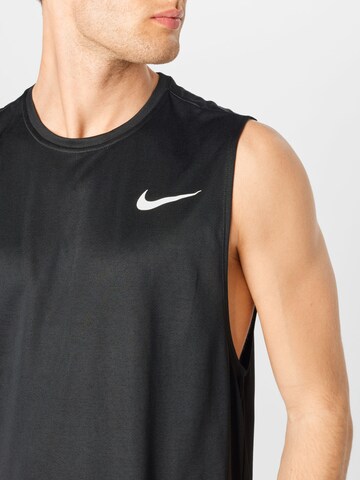 T-Shirt fonctionnel 'Superset' NIKE en noir