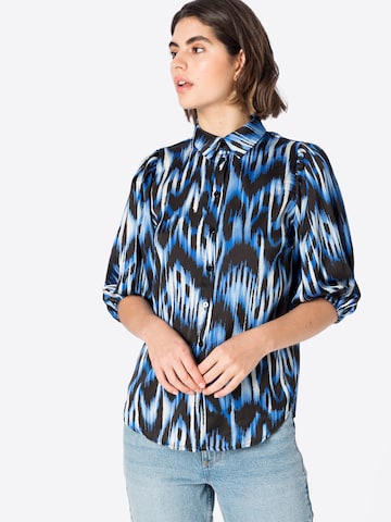 SISTERS POINT Blouse 'ELLA' in Blue: front