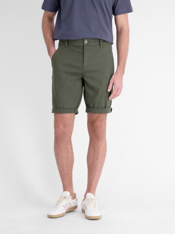 Regular Pantalon chino LERROS en vert