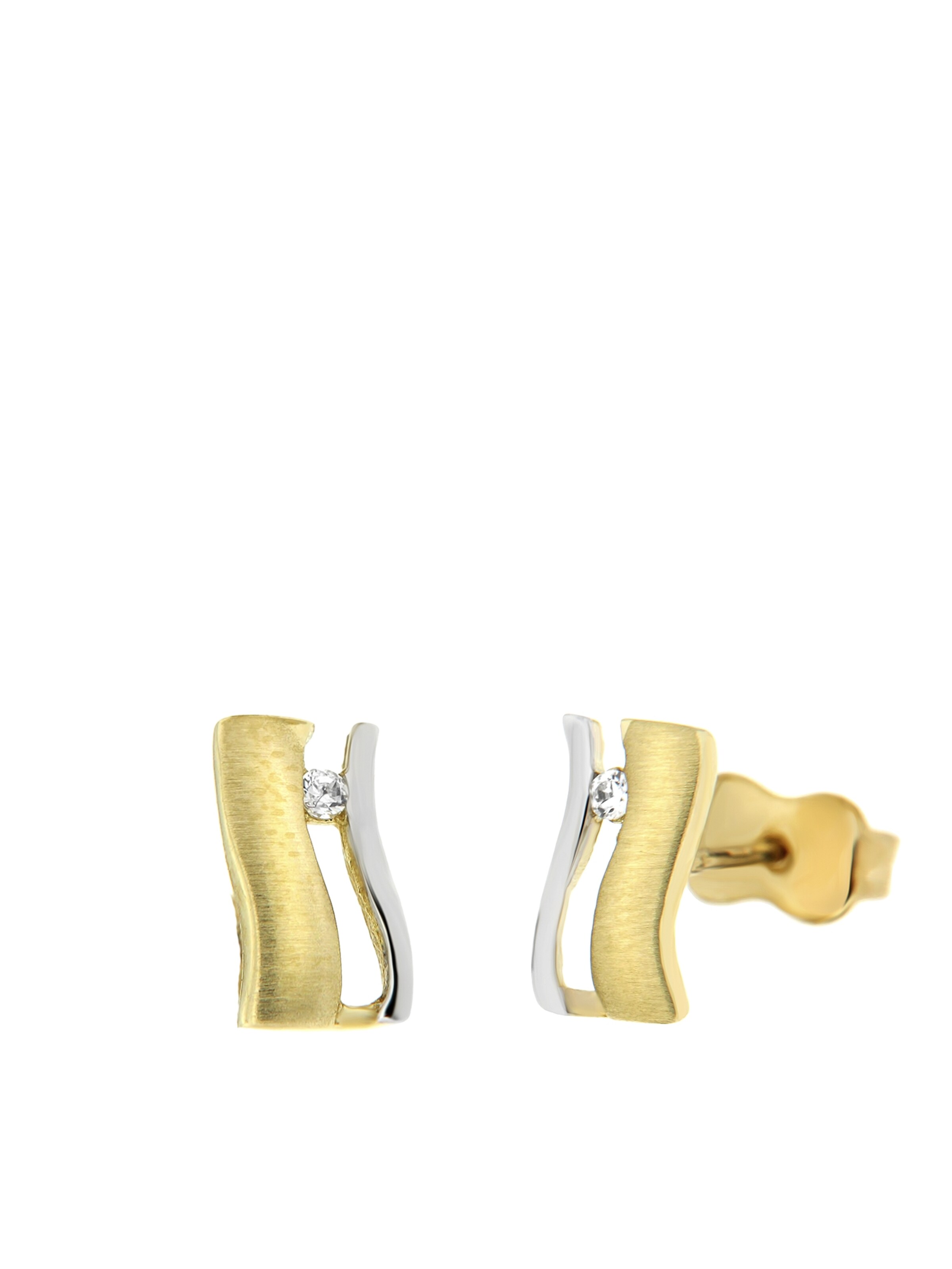 Lucardi Oorbellen in Goud: voorkant