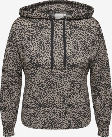 ONLY Carmakoma Sweatshirt in Grau: Vorderseite