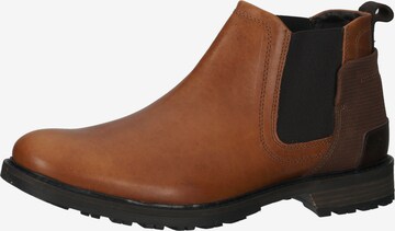 BULLBOXER Chelsea boots in Bruin: voorkant