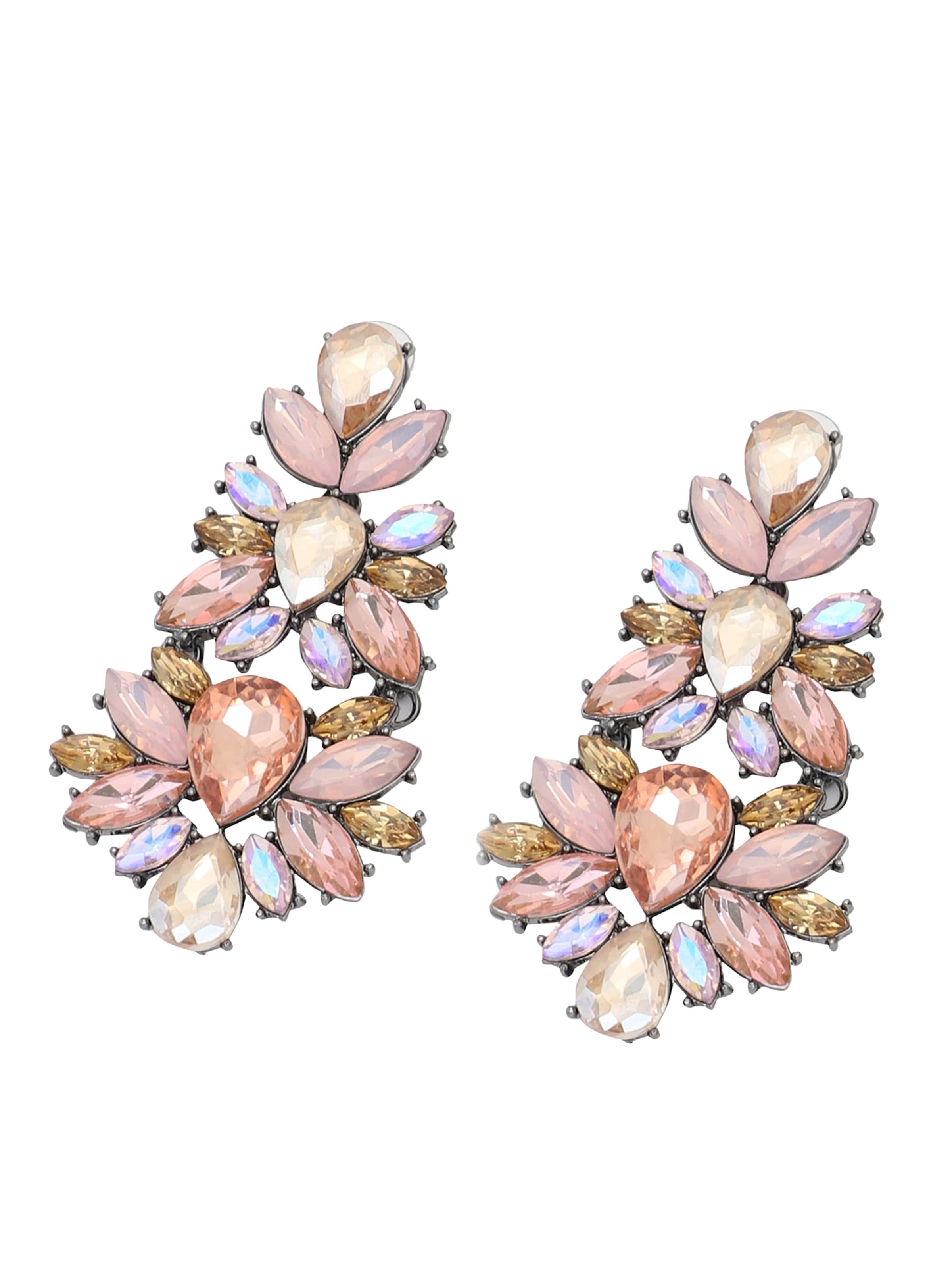 SOHI Обеци 'Eshita' в розово: отпред