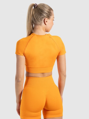 T-shirt ' Elna ' Smilodox en orange